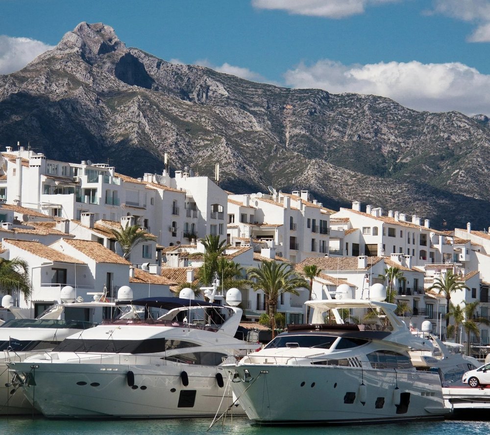 Marbella coastline